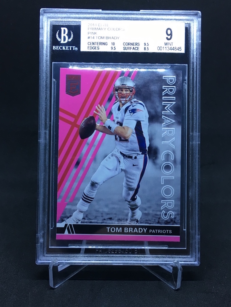 2018 Score #206 Tom Brady New England Patriots Football Card