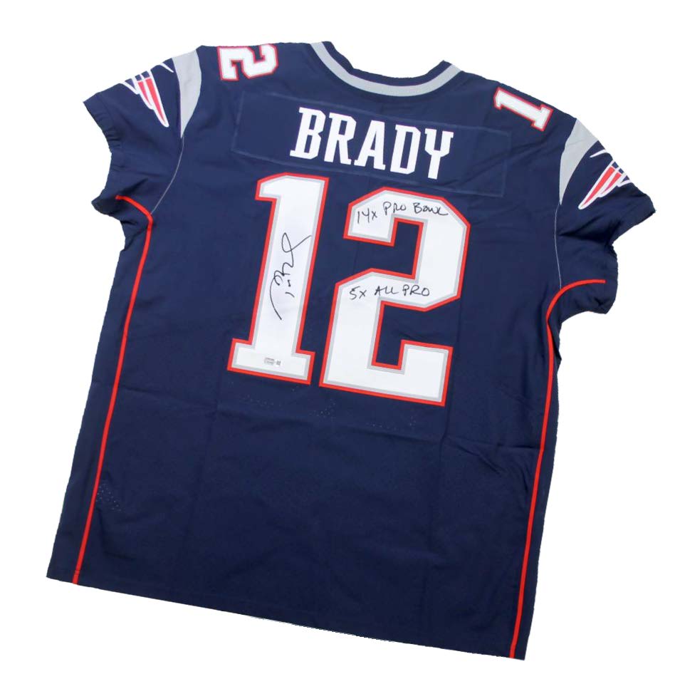 tom brady platinum jersey