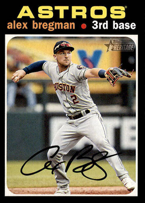  2018 Topps Archives Baseball #310 Alex Bregman/Jose