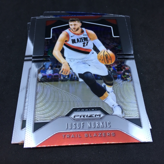 Luka Samanic Panini Prizm Basketball 2019-20 Base Orange Ice