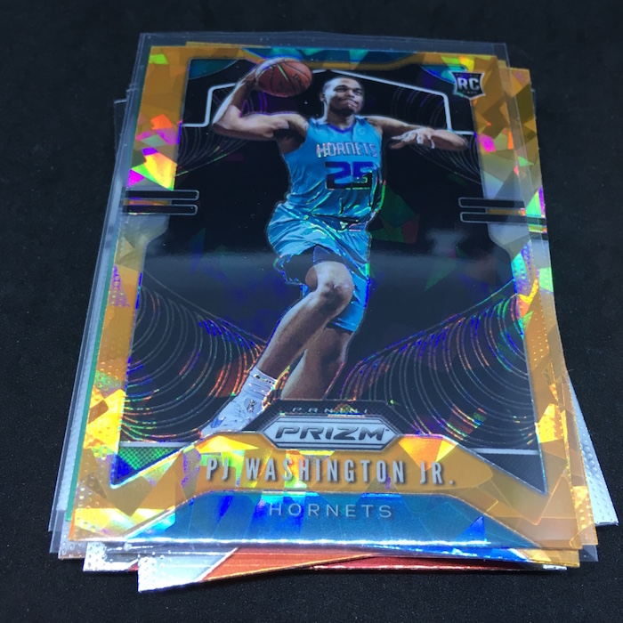 Luka Samanic Panini Prizm Basketball 2019-20 Base Orange Ice