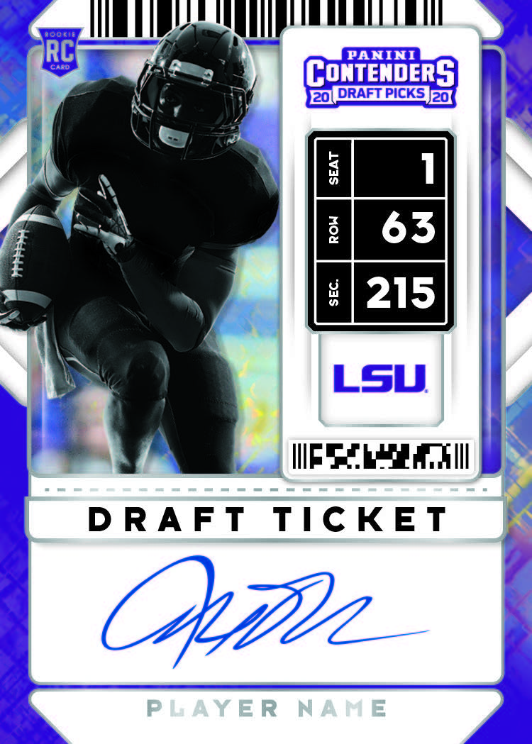 First Buzz: 2021 Panini Contenders Draft Picks football cards / Blowout Buzz