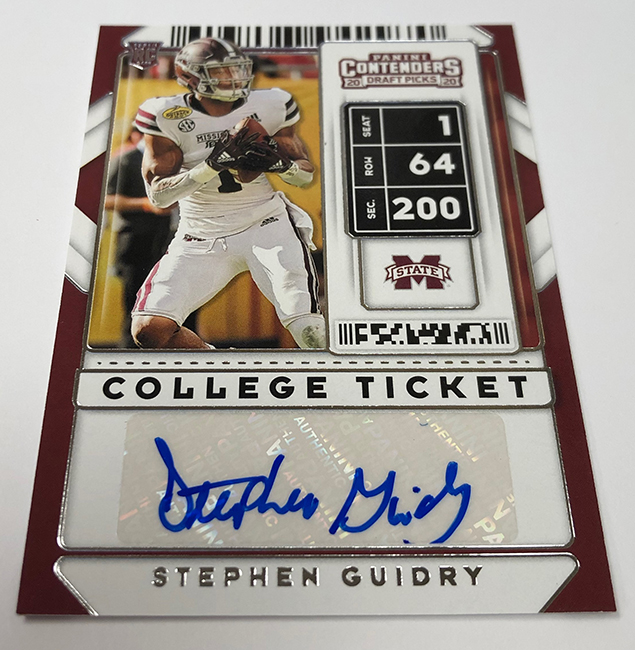 First Buzz: 2021 Panini Contenders Draft Picks football cards / Blowout Buzz