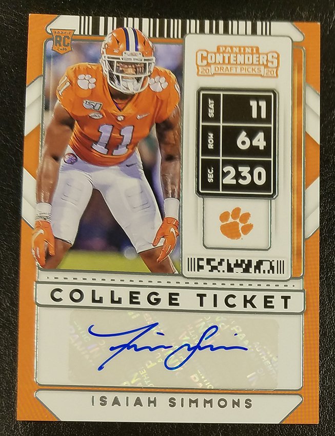 2020 Panini Contenders Draft Picks Football Card Pick