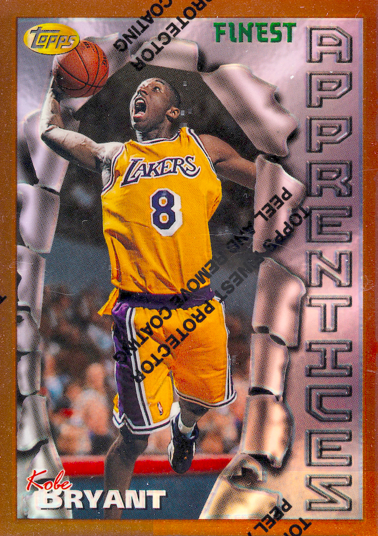A few nice Kobe Bryant basketball cards are up for auction and