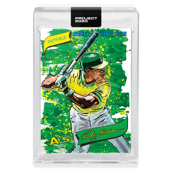 Project 2020 1989 Ken Griffey Jr. by Ben Baller Gold Frame