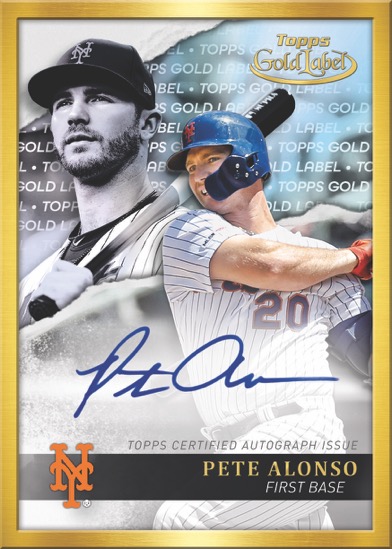 First Buzz: 2019 Topps Gold Label baseball cards / Blowout Buzz