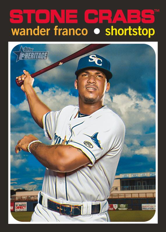 2022 Topps Heritage Minor League Alexander Ramirez Baseball Card