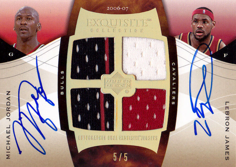 2022/23 Hit Parade Autographed Basketball Jersey Series 12 Hobby Box - LeBron James & Scottie Pippen