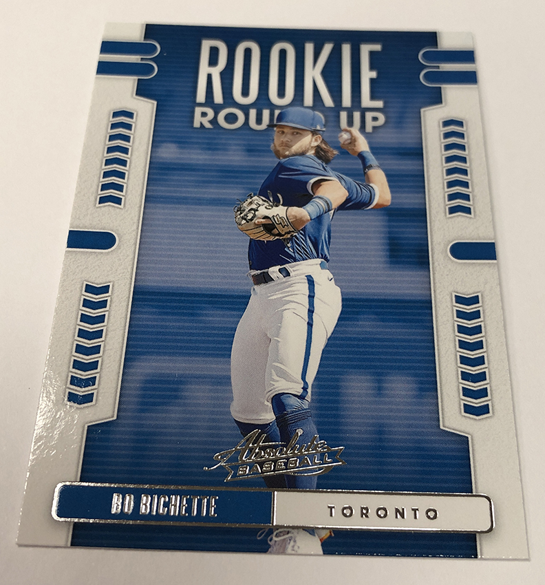 2020 Absolute Bo Bichette Rc Rookie Materials Jersey Red 82/99