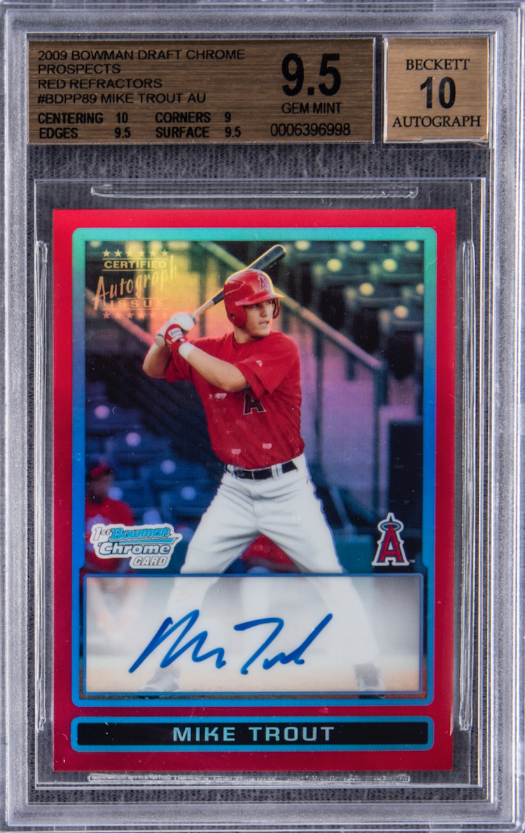 The Daily: 2011 Topps Update Diamond Anniversary Mike Trout - Beckett News