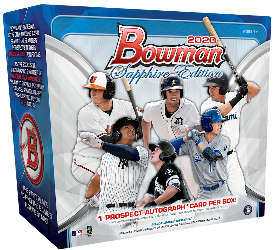 First Buzz 2020 Bowman Sapphire Edition baseball cards / Blowout Buzz