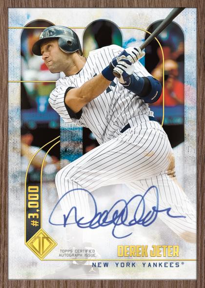 2020 Topps Transcendent Derek Jeter Captain's Collection Preview