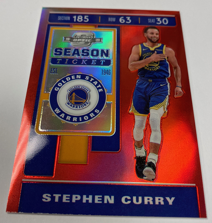 ステフィン カリー Stephen Curry 金箔押しサイン-