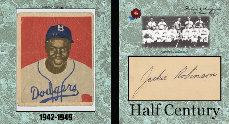 Release of 2020 Historic Autographs Half-Century Originals