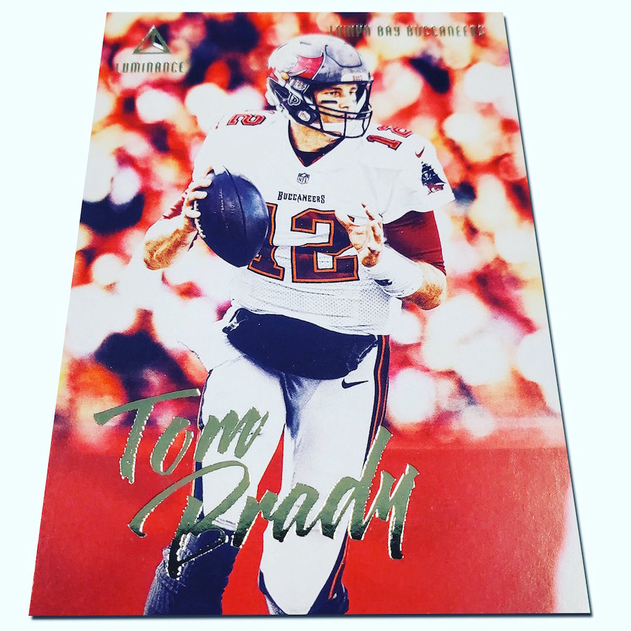 First Tom Brady Tampa Bay Bucs football card drops on July 15