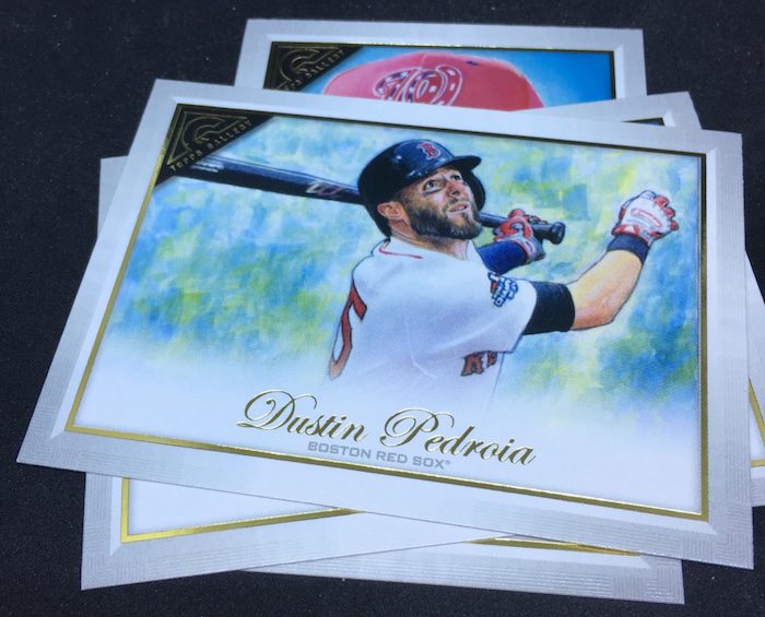 2019 Topps Dustin Pedroia Baseball autographed trading card