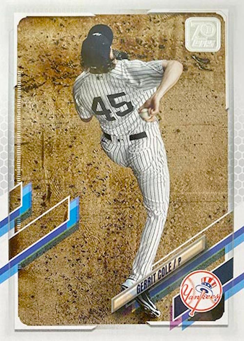 2017 topps design Gerrit Cole Astros hair