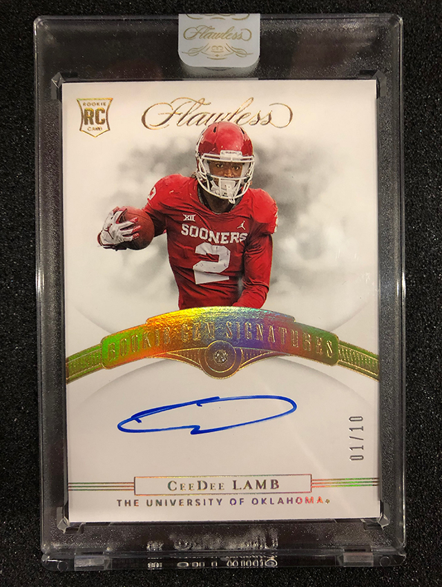 First Buzz: 2021 Panini Flawless College Football cards / Blowout Buzz