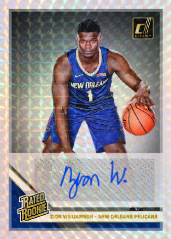 First Buzz: 2019-20 Clearly Donruss basketball cards / Blowout Buzz