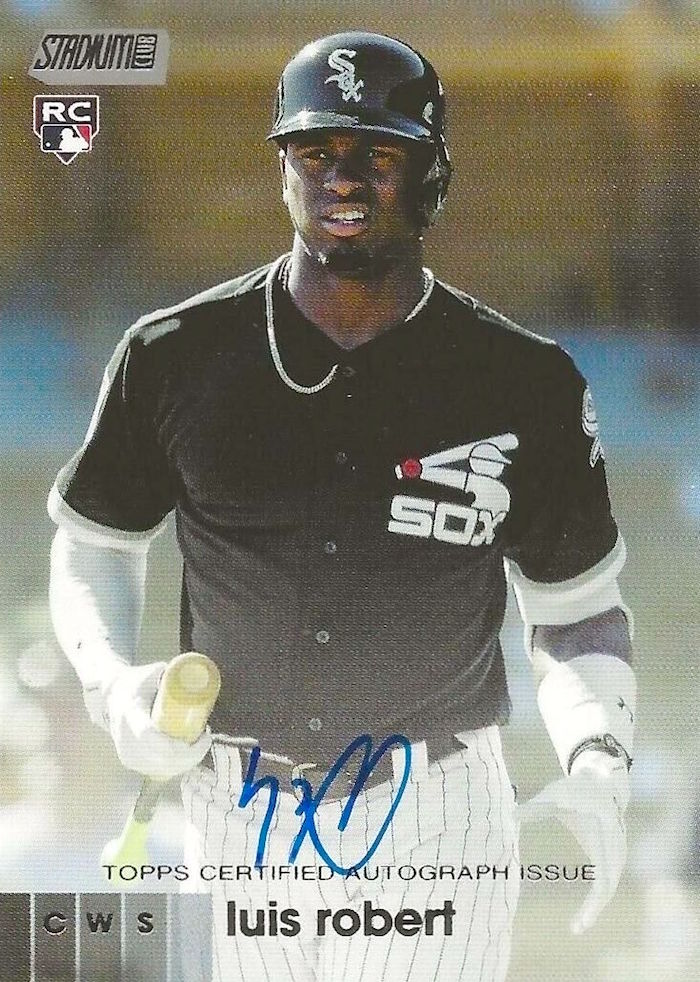 Luis Robert Cards Hot List, Most Popular Rookies, Valuable Autographs