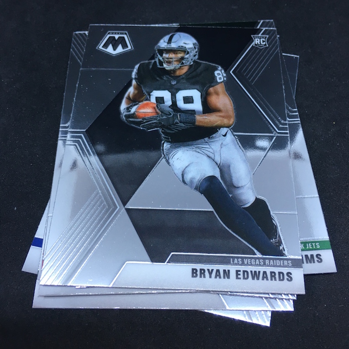 Bryan Edwards - Las Vegas Raiders 2020-21 Panini Absolute Football RC –