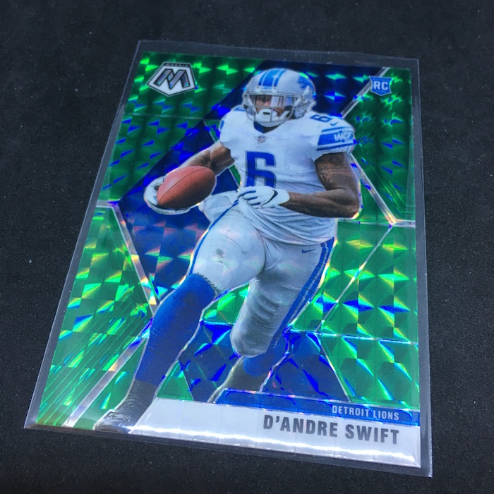 Bryan Edwards 2019-20 Panini Mosaic Reactive Blue Prizm Rookie Rc Raiders