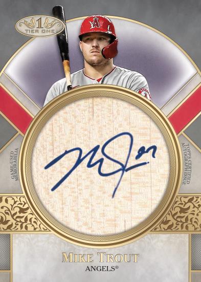 2021 Topps Tier One Relic - Mike Trout Game Used Jersey 110/199