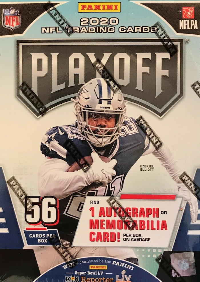 2021 Panini Playoff Football Trading Cards Blaster Box (56 cards per box)