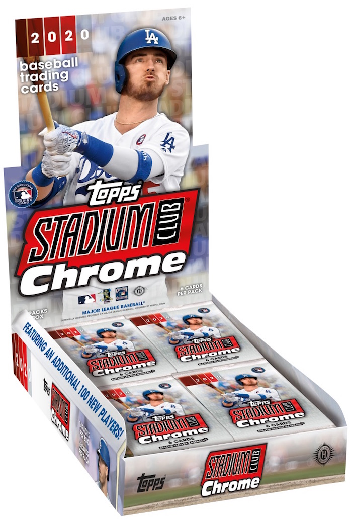 2022 Topps Stadium Club Chrome Baseball Checklist, Box Info