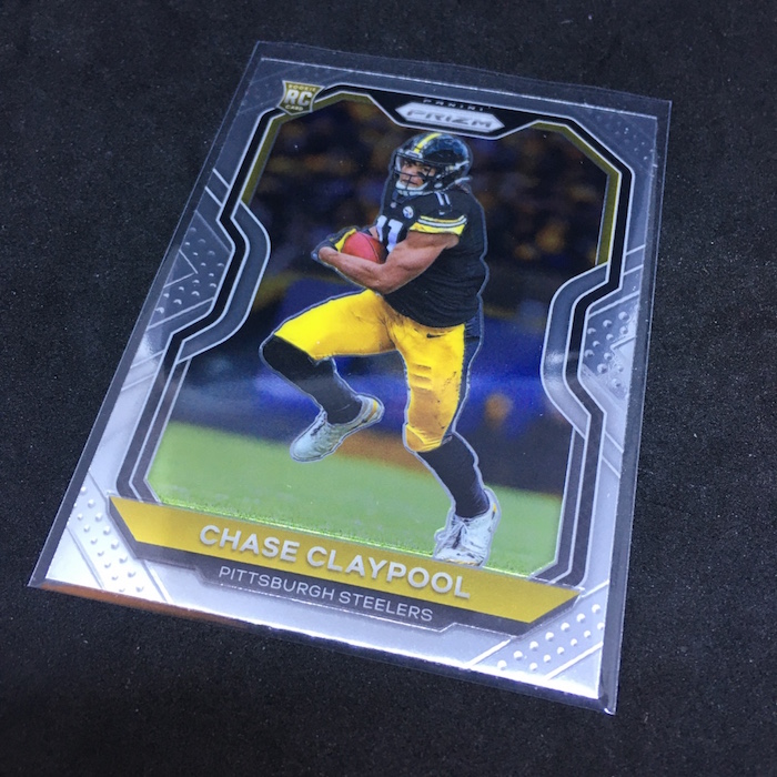 AARON RODGERS ROOKIE CARD + GAME USED JERSEY CARD ORANGE PRIZM New