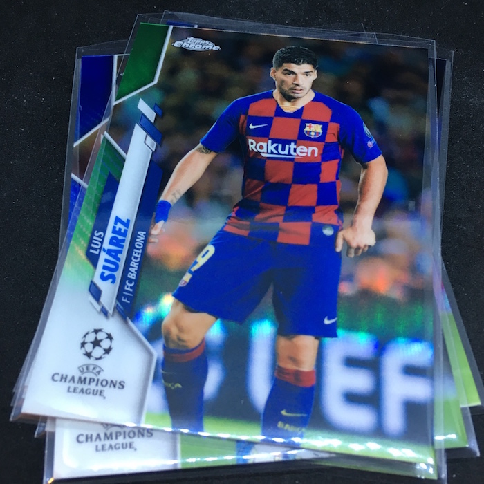 2019-20 Topps Chrome UEFA Champions League Soccer Hobby Box