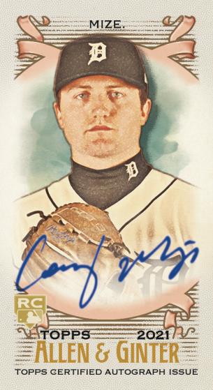  Baseball MLB 2021 Allen and Ginter Silver Portrait