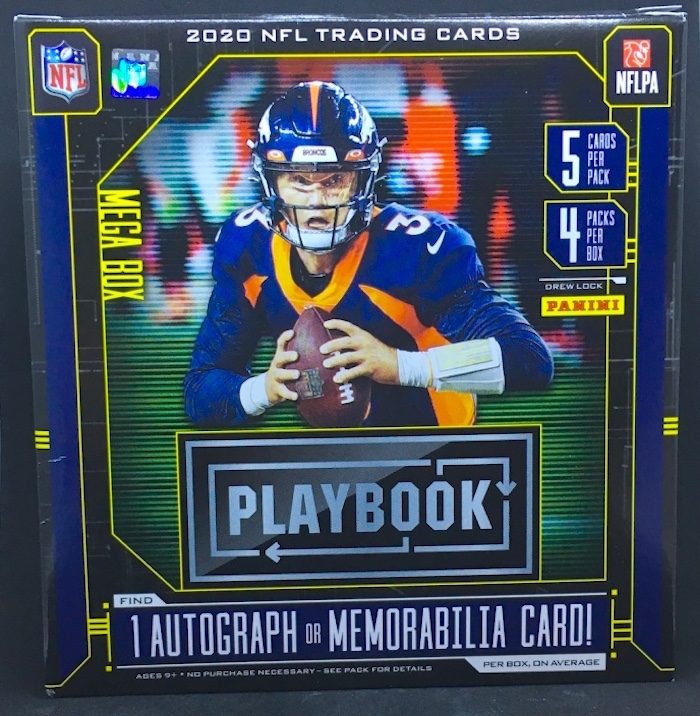 2021 Panini Playbook Football Mega Box (Orange Parallels!)