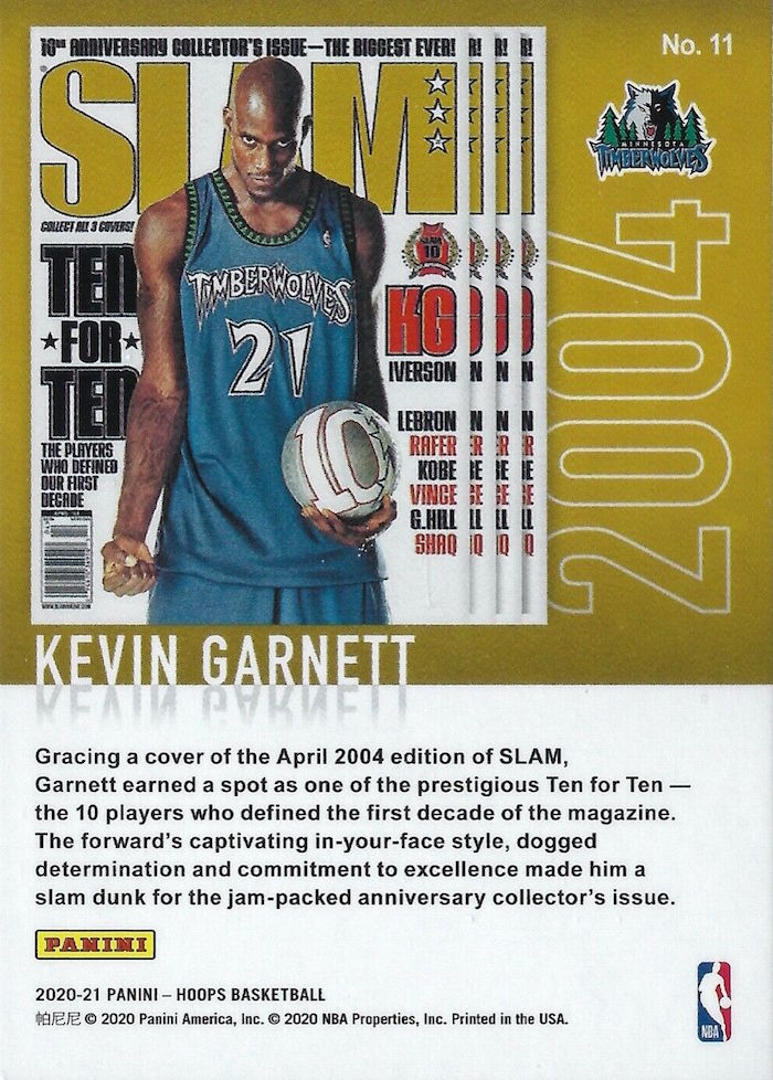 Ja Morant SLAM Magazine Insert Card #18 2020-21 Panini NBA Hoops