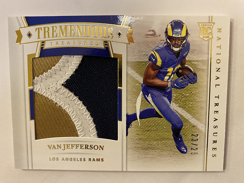 First Buzz: 2020 Panini National Treasures college football / Blowout Buzz