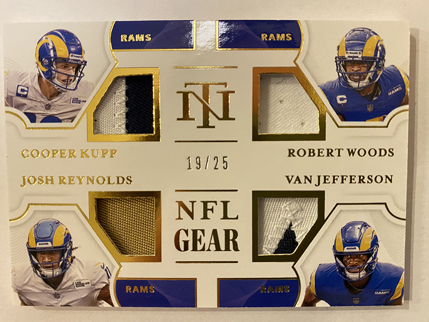 2020 Playoff National Treasures Football - BC Rookie NFL Gear