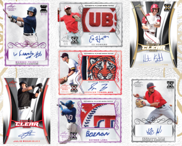 First Buzz: 2020 Leaf Trinity baseball cards / Blowout Buzz