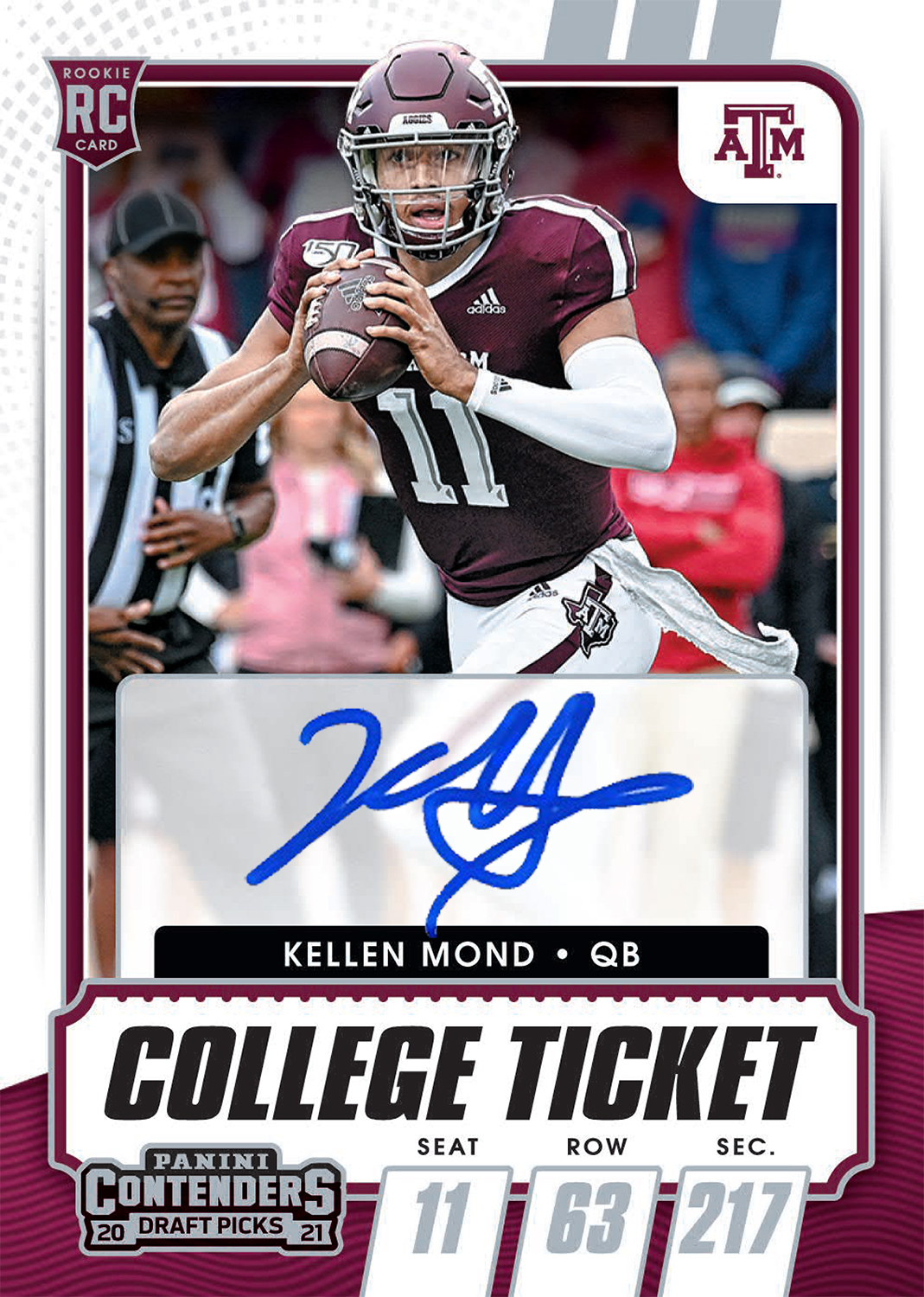 First Buzz: 2021 Panini Contenders Draft Picks football cards / Blowout Buzz