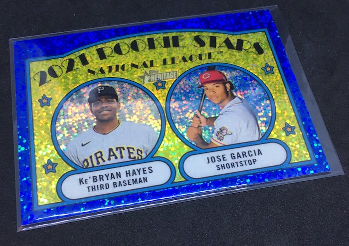 Buzz Break: 2021 Topps Heritage baseball cards (mega box