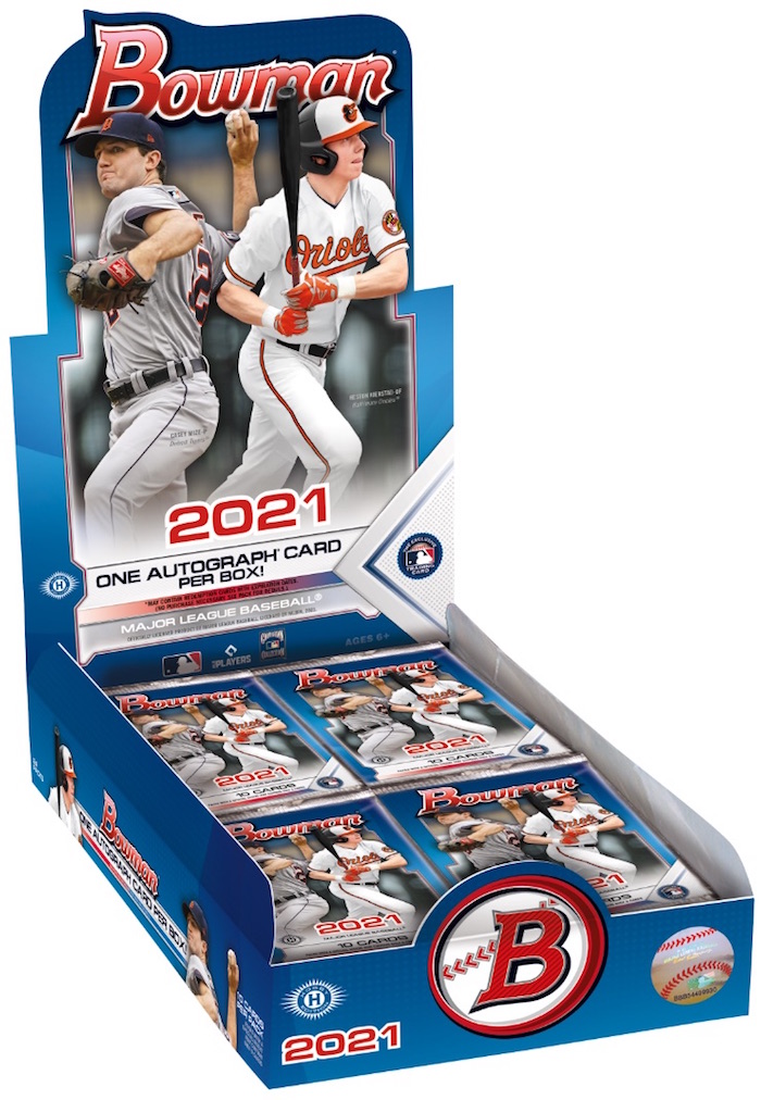 Casey Mize 2021 Bowman Baseball Rookie Card No 31 (Tigers)