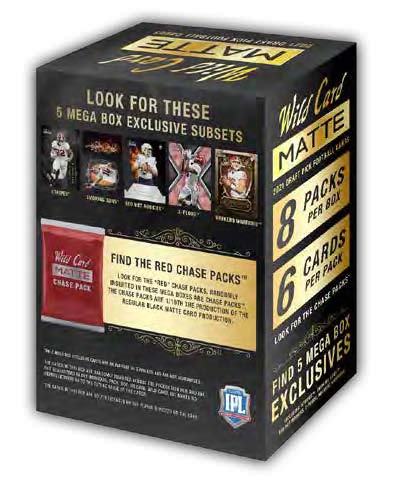 2021 Wild Card Matte Football Checklist, Black Set Info, Boxes, Reviews