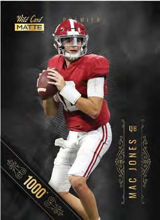 2021 Wild Card Draft WHITE MATTE Football EXCLUSIVE Factory Sealed BLASTER  Box with (8(PARALLEL Cards! Look for Rookie Cards of Mac Jones, Trevor