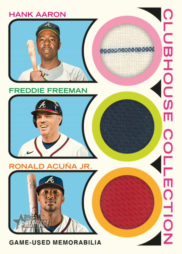 First Buzz 2022 Topps Heritage baseball cards / Blowout Buzz