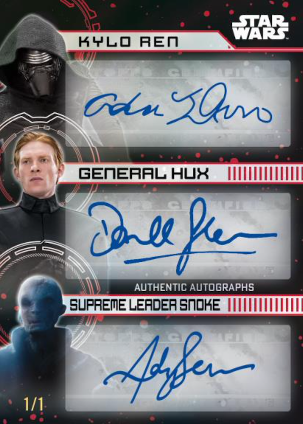 2021 topps signature series star wars