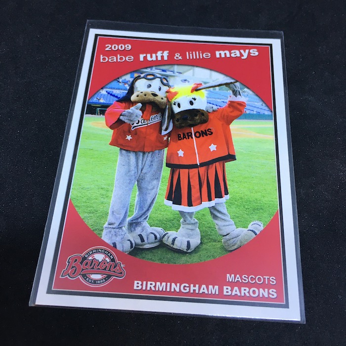 2016 Birmingham Barons Lillie Mays Mascot