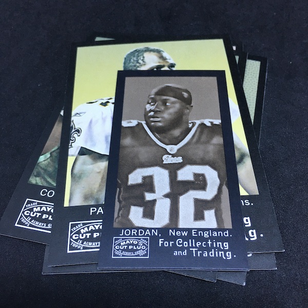 Jerricho Cotchery Game-Used Jersey Football Card