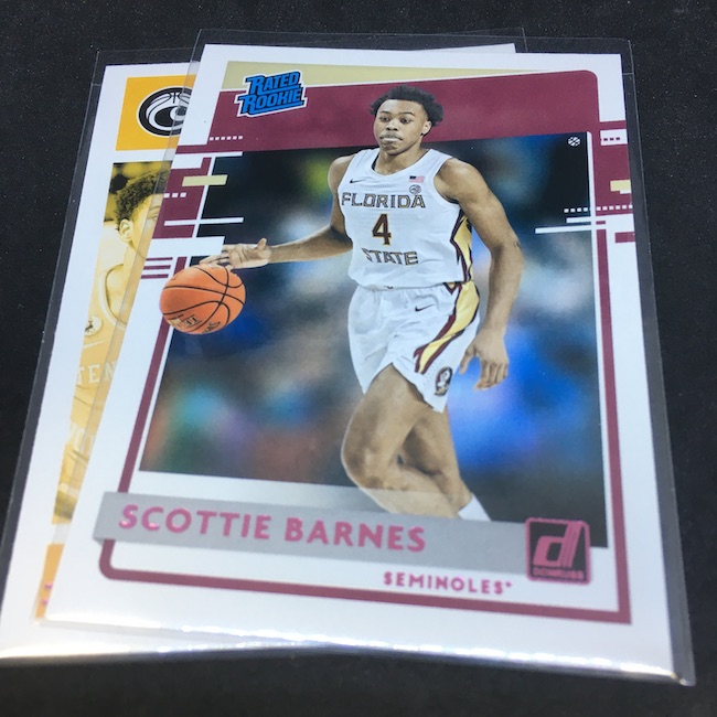 Scottie Barnes 2021-22 Panini Chronicles Draft Picks Marquee Rookie Ca