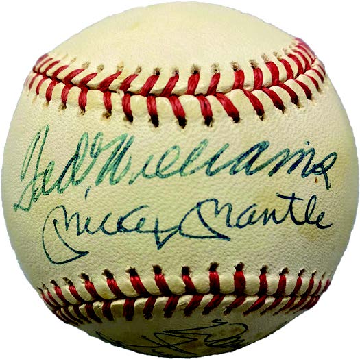 Lot Detail - Mickey Mantle Signed and Inscribed No 7 Golden