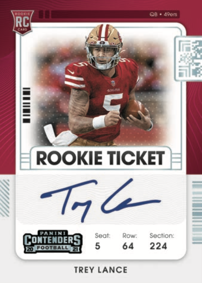 First Buzz: 2021 Panini Contenders football cards / Blowout Buzz